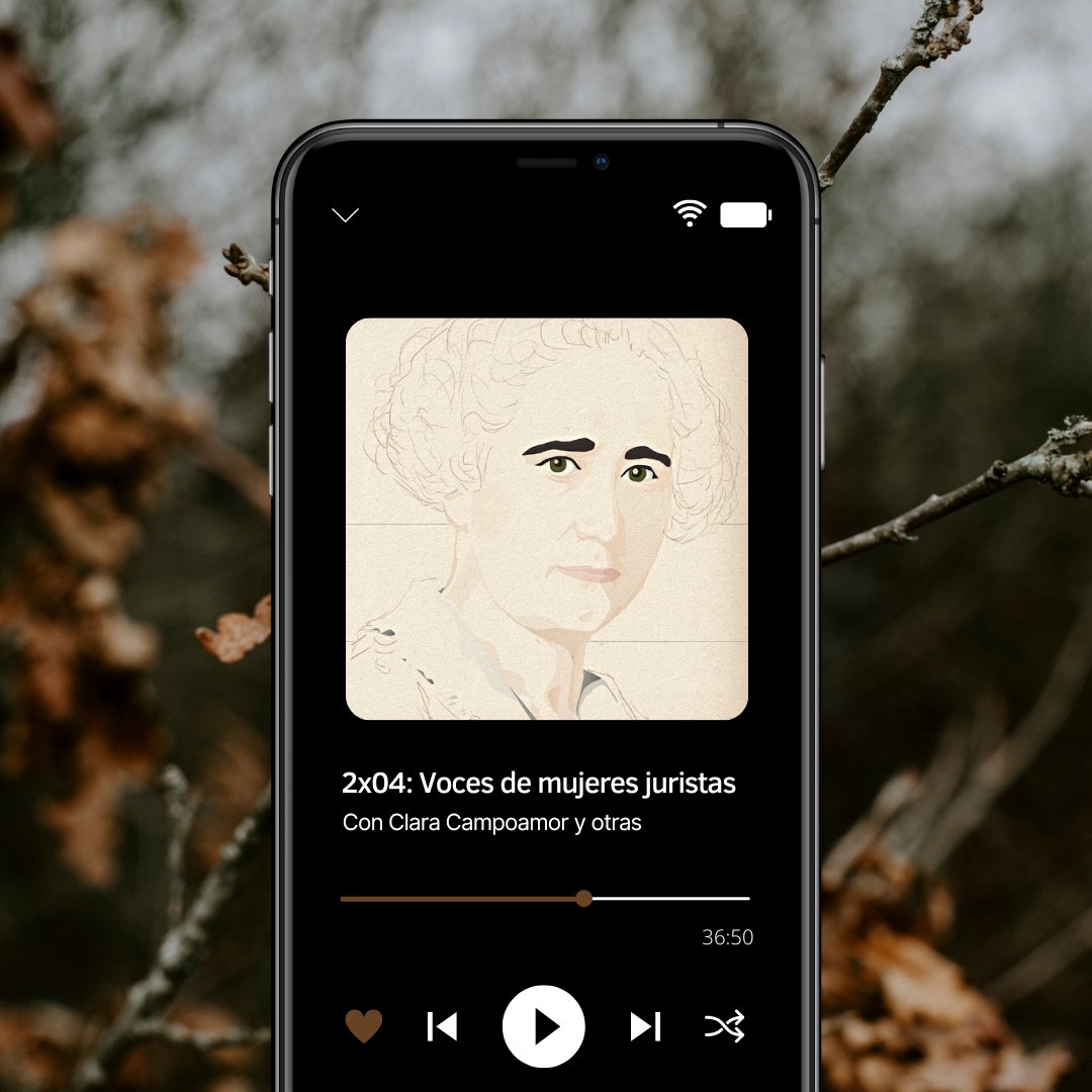 🎙 Muchos derechos que hoy día nos parecen incuestionables han sido el resultado de largas luchas lideradas y protagonizadas por mujeres. ✊🏻💜 #8M, hoy y cada día.

Escucha el póscast ⤵️
👩🏻‍⚖️ spoti.fi/3LAYnaf