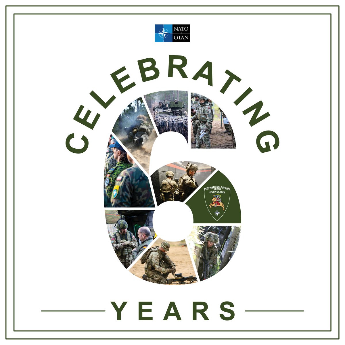 Multinational Division North (@hqmndn) on Twitter photo โญ๏ธ Today marks the 6th anniversary of #NATO Multinational Division North!
โญ๏ธ Over the past year, <a href="/NATOMNBLatvia/">NATO Multinational Brigade Latvia</a> has stood up, and ๐ธ๐ช Sweden has joined NATO forces in ๐ฑ๐ป Latvia
โญ๏ธ Weโve expanded cooperation with the ๐ฉ๐ฐ Danish Armyโs 1stBrigade
We are #StrongerTogether!๐ช#WeAreNATO โญ๏ธ Today marks the 6th anniversary of #NATO Multinational Division North!
โญ๏ธ Over the past year, <a href="/NATOMNBLatvia/">NATO Multinational Brigade Latvia</a> has stood up, and ๐ธ๐ช Sweden has joined NATO forces in ๐ฑ๐ป Latvia
โญ๏ธ Weโve expanded cooperation with the ๐ฉ๐ฐ Danish Armyโs 1stBrigade
We are #StrongerTogether!๐ช#WeAreNATO