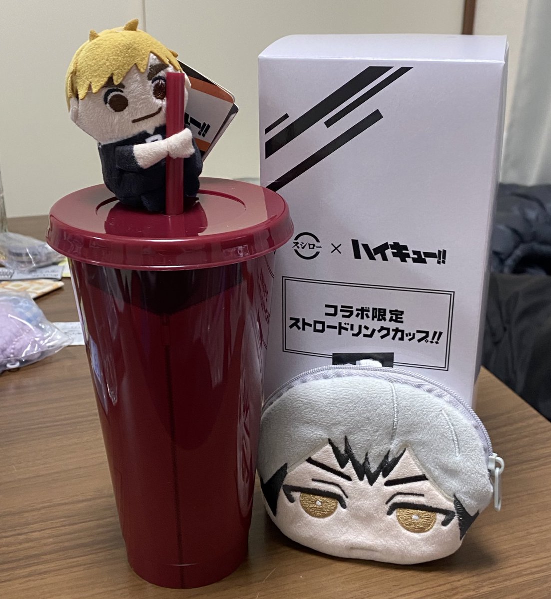 스시로 콜라보 랜덤컵 이나리자키 얻었다🥹🖤