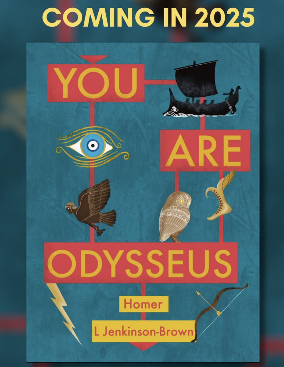 What a brilliant idea for a book: a Choose Your Own Adventure where YOU are Odysseus! And with two films about Odysseus coming soon, it's also incredibly timely! For a sneak preview, go to yaoljb.wordpress.com <a href="/GreekMythComix/">Greek Myth Comix</a> #Odysseus #chooseyourownadventure #GreekMythology