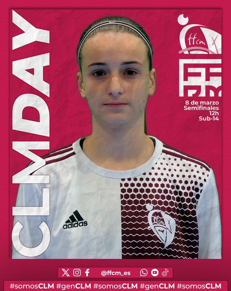 FFCM_es's tweet image. ⚽️ 𝗖𝗟𝗠𝘋𝘈𝘠 |

🥲 Nos han hecho soñar para llegar hasta aquí. ¿Y sí ...? Yo que tú 🫵🏻, no me lo perdía porque prometen dar mucha guerra ⚔️
 
⏰ 12h | Sub-14 | 🆚 Region de Murcia | 📺 youtube.com/live/3RPbk5yO2…

#somosCLM | #genCLM | #CampeonasSub12RFEF | #CampeonasSub14RFEF
