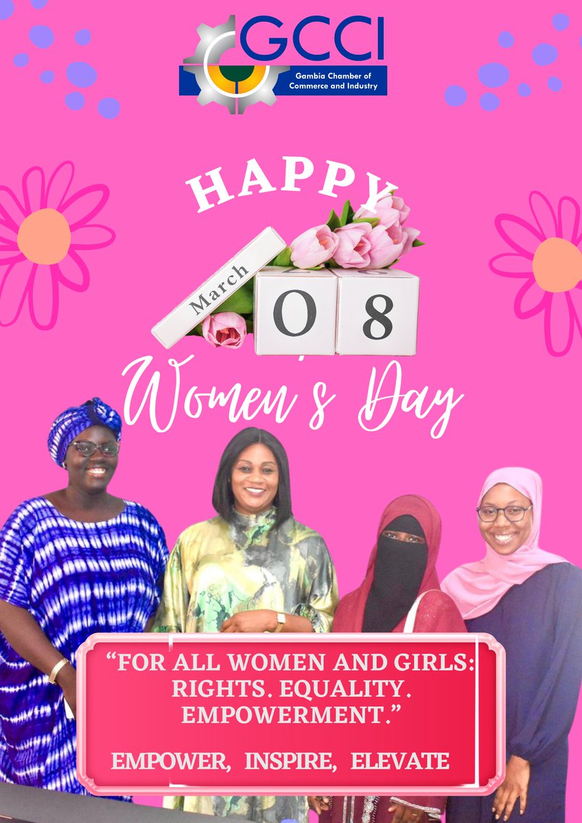 #IWD2025
Happy Women's Day🥳 to all the phenomenal women who continue to break barriers and defy stereotypes. 💪 
Empower,    Inspire,    Elevate!!!
#GCCI #InternationalWomensDay 
#WomenEmpowerment #WSW