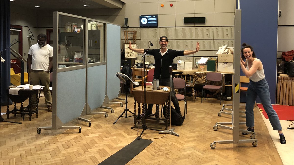 Emma Harding (@emmaharding01) on Twitter photo The joy of recording this play - 1st time back in studio during social distancing. With the best cast <a href="/DannySapani/">Danny Sapani</a> Ben Turner & Kate O'Flynn. The English Lesson 3pm Sat <a href="/BBCRadio4/">BBC Radio 4</a> by Tamsin Oglesby. A shared language doesn’t always lead to understanding.
bbc.co.uk/programmes/m00… The joy of recording this play - 1st time back in studio during social distancing. With the best cast <a href="/DannySapani/">Danny Sapani</a> Ben Turner & Kate O'Flynn. The English Lesson 3pm Sat <a href="/BBCRadio4/">BBC Radio 4</a> by Tamsin Oglesby. A shared language doesn’t always lead to understanding.
bbc.co.uk/programmes/m00…