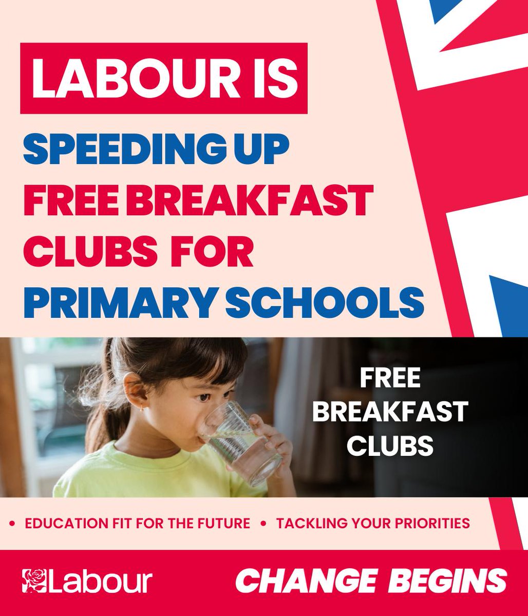 Schools that will benefit from free breakfast clubs from April include Cholsey Primary School