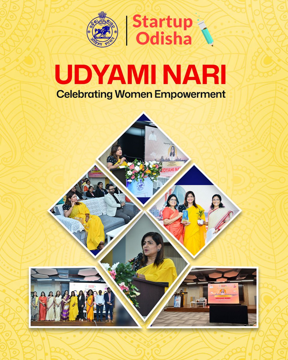 Honored to speak at UDYAMI NARI at Startup Odisha, O-HUB on Confidence &amp; Leadership in a male-dominated industry.

Grateful to the organizers for this empowering platform. Let’s keep challenging stereotypes.

#WomenInLeadership #StartupOdisha #ConfidenceAndLeadership