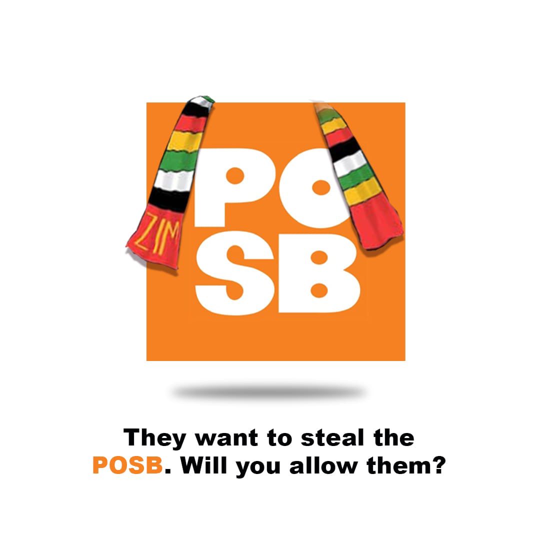 The fact that <a href="/bbmhlanga/">Dhara Blessed Mhlanga HSTV</a> is in prison does not mean you have to allow them to go ahead with the theft of the POSB. You still can play your part to stop the theft of an asset that belongs to all Zimbabweans. And the fact that they arrested Dhara for interviewing Blessed Geza does