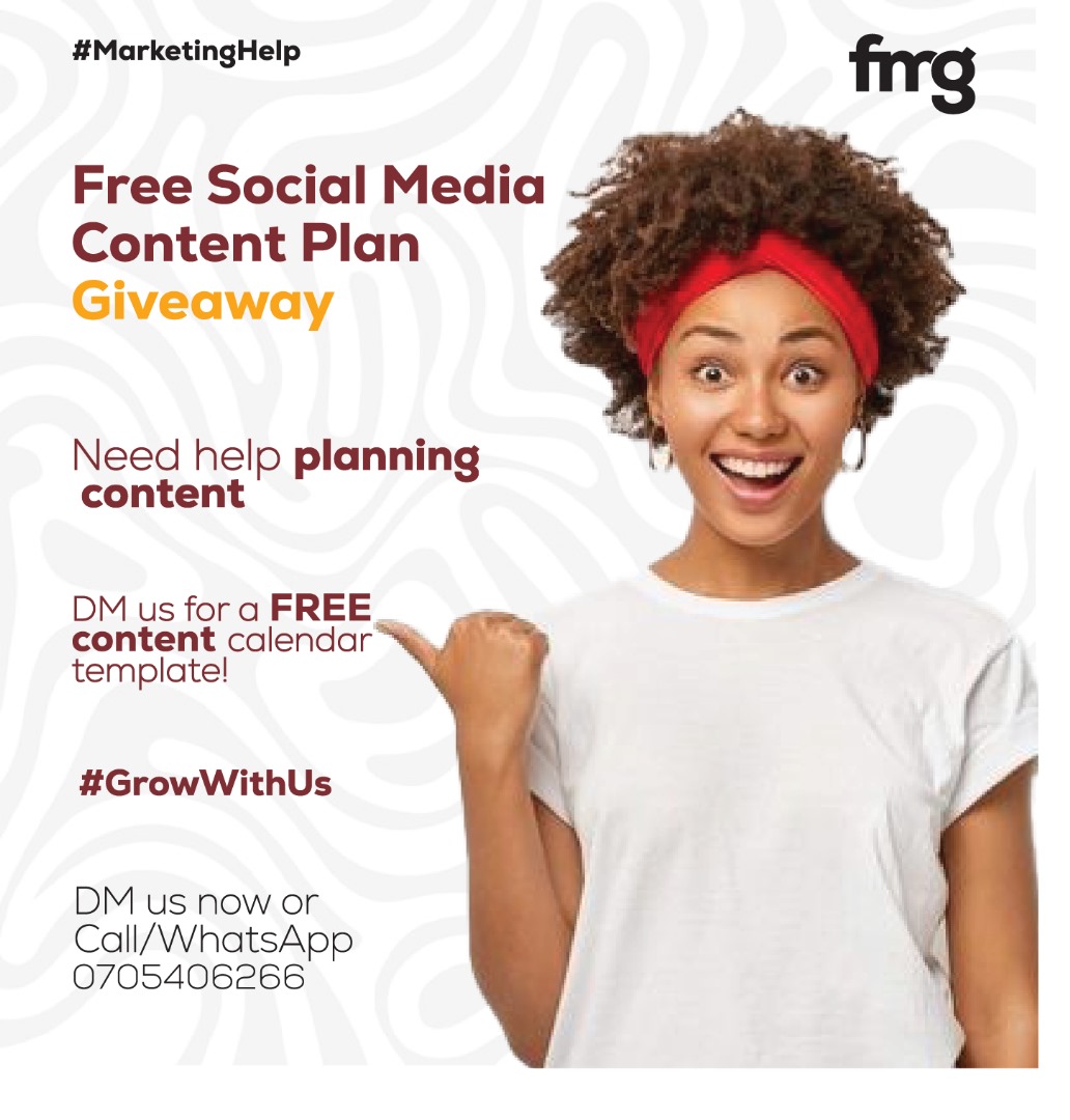 Fogmarketing's tweet image. Free Social Media Content Plan Giveaway
🎁 Need help planning content?
 📩 DM us for a FREE content calendar template!
#MarketingHelp #GrowWithUs #FogMarketing
For more details, Please reach out to us via info@fog-marketing.com or Call/WhatsApp 0705406266