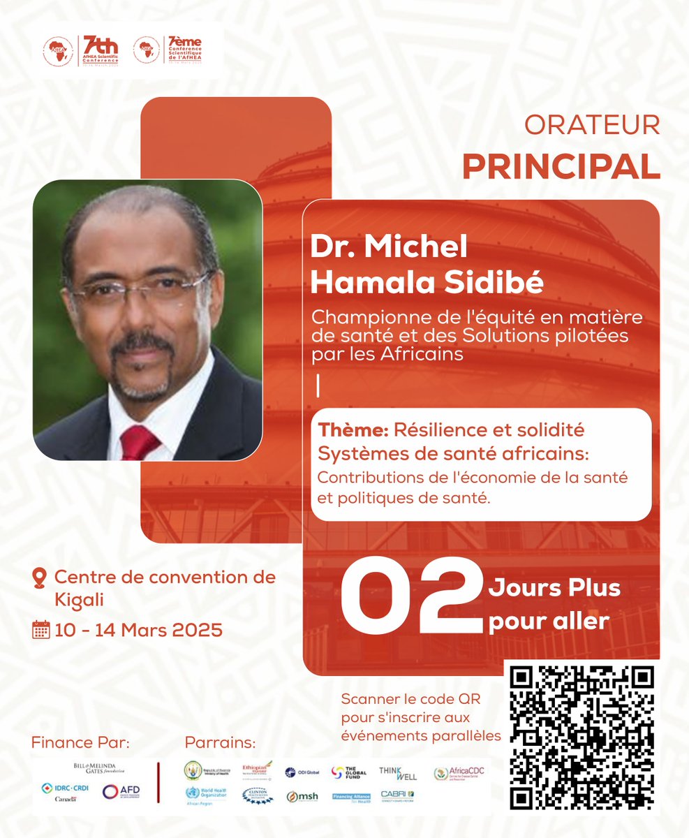 African Health Economics and Policy Association (@afhea_africa) on Twitter photo Il reste 2 jours ! L'expertise du Dr. sidibé façonne l'avenir des soins de santé en Afrique, en autonomisant les communautés et en sauvant des vies ! #soins de santé en Afrique #empowerment #AfHEA2025
<a href="/john_ataguba/">John E. Ataguba</a>
<a href="/just_nonvignon/">Justice Nonvignon</a>
<a href="/ama_fenny/">Dr. Ama Fenny</a> Il reste 2 jours ! L'expertise du Dr. sidibé façonne l'avenir des soins de santé en Afrique, en autonomisant les communautés et en sauvant des vies ! #soins de santé en Afrique #empowerment #AfHEA2025
<a href="/john_ataguba/">John E. Ataguba</a>
<a href="/just_nonvignon/">Justice Nonvignon</a>
<a href="/ama_fenny/">Dr. Ama Fenny</a>