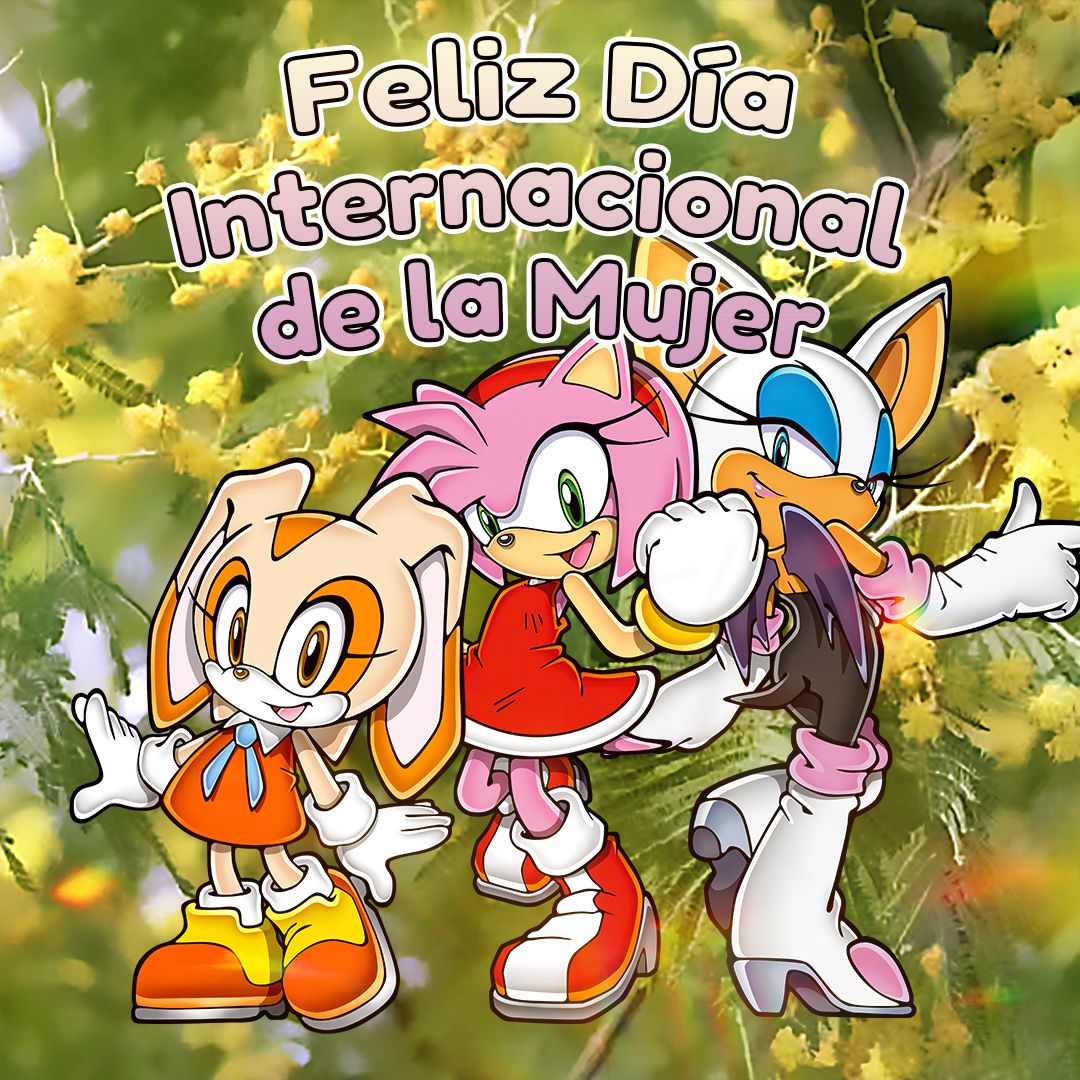 Sonic_Espana's tweet image. Hoy celebramos la fuerza, el coraje y la determinación de las mujeres. ¡Feliz Día Internacional de la Mujer!