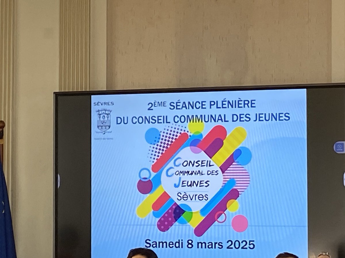 Début de la 2e séance plénière du CCJ de Sèvres