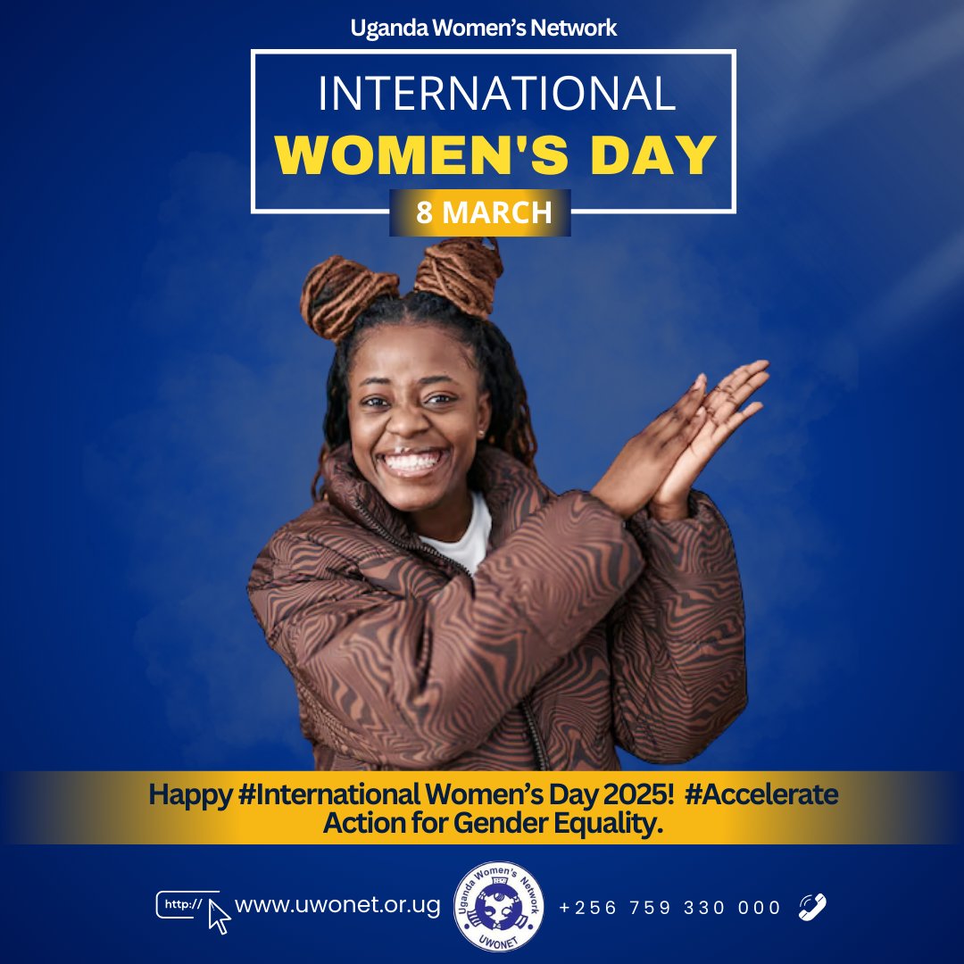 Happy #IWD2025!

#IWD is not just a celebration; it is a moment to reflect and commit to accelerating action to promote gender equality. This year, we celebrate #IWD following the historic adoption of the #AUEVAWGConvention.

We stand with all women and girls in the country,