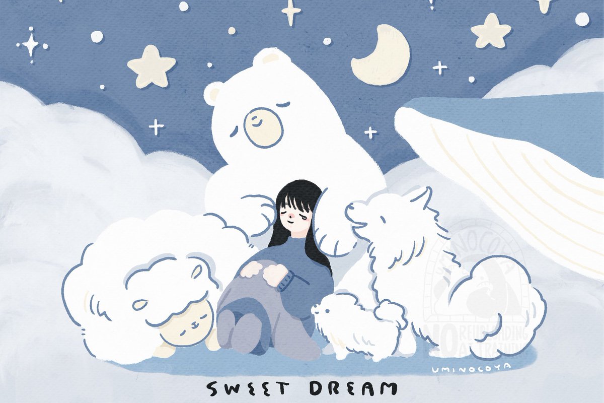 もふもふに囲まれて☁️✨