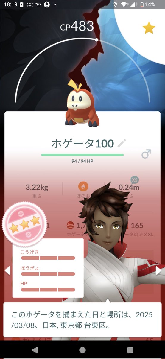 Pokemon OR ポケモン) GO ホゲータ