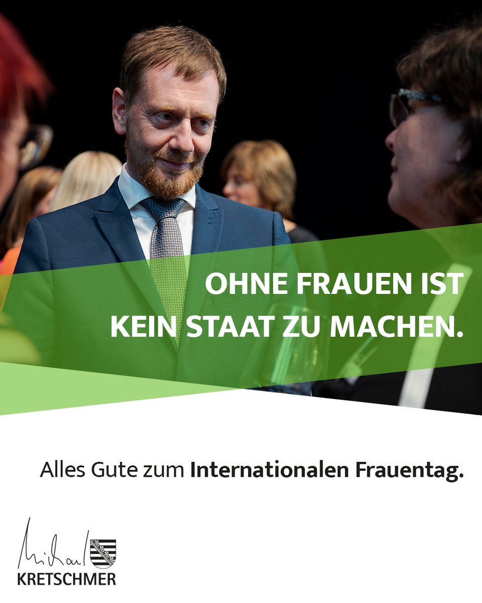 Alles Gute zum Internationalen #Frauentag. Ohne Frauen ist kein Staat zu machen. Das stimmt genauso. Und ich freue mich, dass es uns gelungen ist, in den letzten Jahren eine ganze Menge an Entscheidungen zu treffen, die die Vereinbarkeit von #Familie &amp; #Beruf gewährleistet, die
