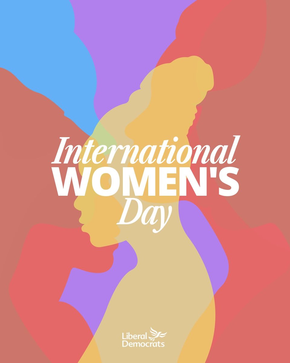 Today is #InternationalWomensDay2025, a global day celebrating the social, economic, cultural, &amp; political achievements of women, &amp; to reflect on how much further we still need to go 

Our ongoing commitment to gender equality continues and is a key part of what makes us Lib Dems