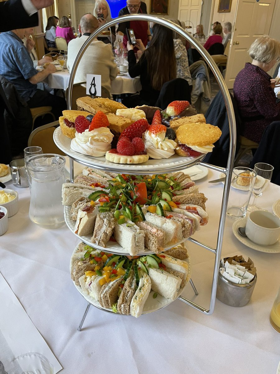 14 of us had a visit to Warrington Town Hall yesterday for an afternoon tea with the Mayor, Wendy Johnson. The delicious food was freshly made on site. There was also an interesting talk on a murder that took place in the 1850’s
#afternoontea #warrington #cheshire #wi