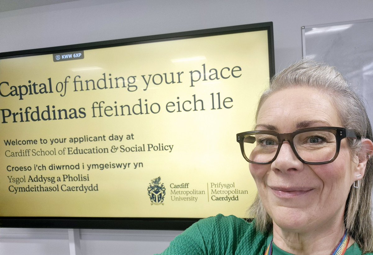 36 years ago, Cardiff welcomed me as a student to this great city, and today I have the privilege of welcoming CSESP applicants, and their significant others to their Applicant day. 
The sun is out and there is a great buzz on campus #studentbelonging <a href="/cardiffmet/">Cardiff Metropolitan University</a>