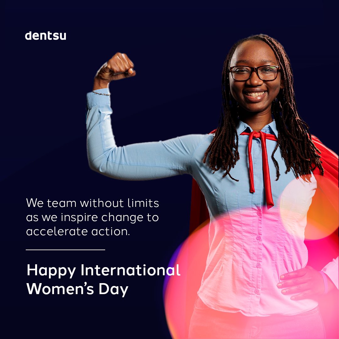 Today, we celebrate women while driving the force to accelerate action for gender equality! This International Women’s Day, we’re breaking barriers and uplifting every voice. #dentsu #dentsughana #IWD2025 #AcceleratingAction #WomenInAction"