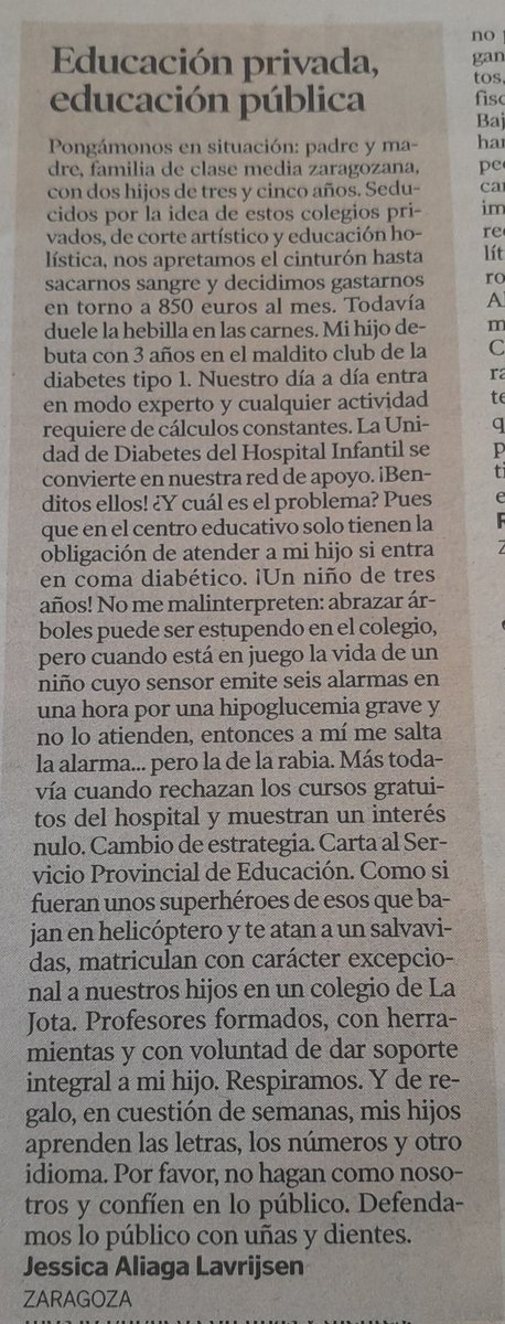 Pues claro que sí, la educación pública no es peor, ni mucho menos.