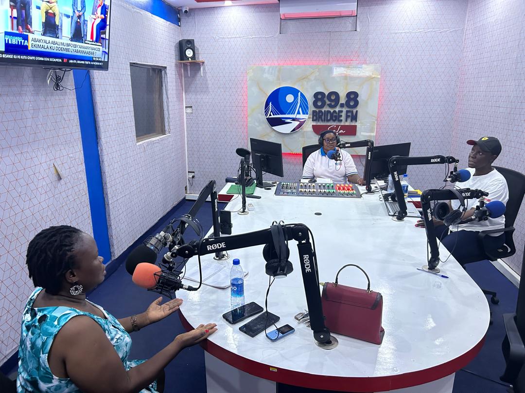 EARLIER TODAY: Our executive director <a href="/mulungi_deborah/">deborah mulungi</a> was hosted at <a href="/BridgeFM_Ug/">89.8Bridge fm</a> as we mark the International Women's Day 2025!
#InternationalWomensDay2025