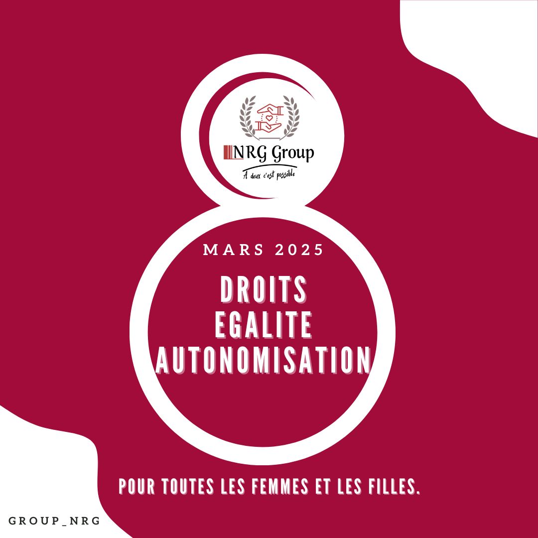 "Pour TOUTES les femmes et les filles : droits, égalité et autonomisation".
En cette jrnée internationale qui marque la lutte pr les droits de la femme et des filles, rappelons ns qu'elles peuvent contribuer de façon équitable au dév de nos communautés, entprs etc.
#8mars
#NRG_Gr