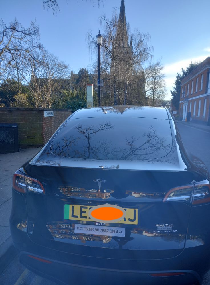 Spotted in Suffolk <a href="/Tesla/">Tesla</a> <a href="/elonmusk/">Elon Musk</a> <a href="/ElonMuskAOC/">Not Elon Musk</a> <a href="/news_trump_/">Donald Trump News</a> <a href="/POTUS/">President Donald J. Trump</a>