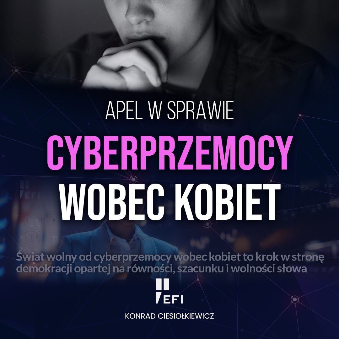 8.03 #dzieńkobiet. Tym, co możemy zrobić, to zaangażować się na rzecz ochrony kobiet i dziewcząt przed cyberprzemocą. Dlaczego? 
▫️Bezpośrednio doświadcza jej aż 39 proc. a u innych widzi 64 proc. 
▫️Analiza forów dla inceli: co 29 min post promujący gwałty. 58 proc. dyskusji