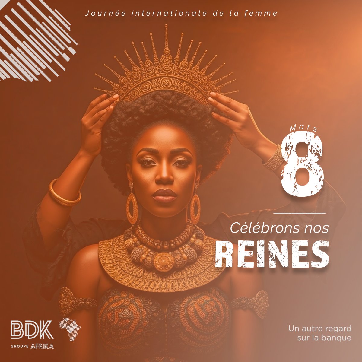 "Quand tout  se fait petit,  Femmes vous  restez Grandes"

BDK célèbre toutes les femmes du monde en cette journée internationale des Droits des Femmes
