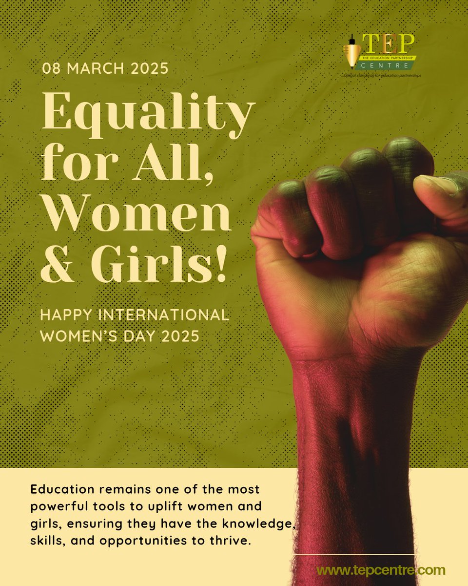 This #InternationalWomensDay, we reaffirm our commitment to ensuring that every girl has access to quality education, equal opportunities, and the tools to succeed.

Let’s take bold steps to #AccelerateAction for gender equality. Because when women and girls thrive, we flourish.