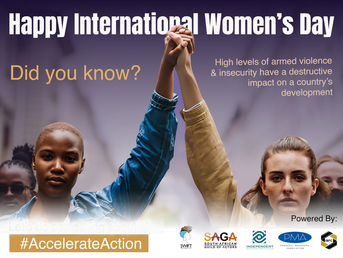 #AccelerateAction in the Audiovisual Industry – Happy International Woman’s Day 💐💙

No justice, no peace! 🚫✊ This #InternationalWomensDay we stand with SDG16 and we call for stronger institutions and safer spaces to protect women from GBV.

#accelerateaction #iwd #sdg16