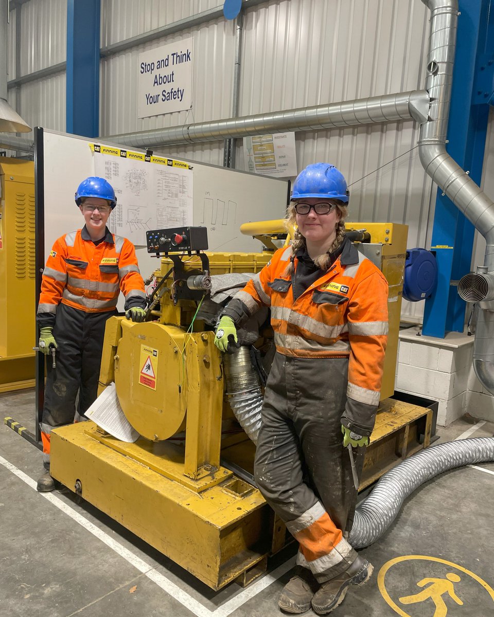 🌟Happy International Women’s Day!🌟

We’re honoured to have such incredible women be a part of our Finning family, like our talented apprentices, Hayley and Maisie.

Their dedication and motivation to break boundaries and stereotypes inspires us.

Here’s to empowering women in