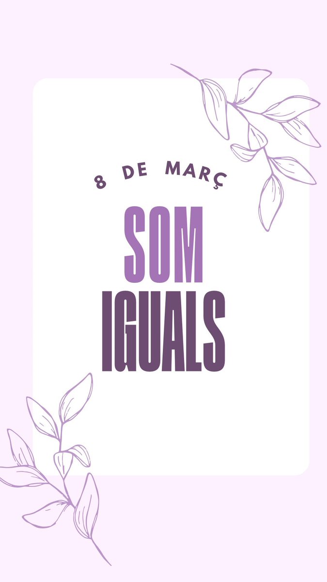 #8M, #8març #igualtat #dona #diadeladonatreballadora #diadeladona 💜 reafirmem el nostre compromís amb la igualtat de gènere i la sostenibilitat ambiental. Treballem junts per construir un futur més net, just i igualitari per a tothom.