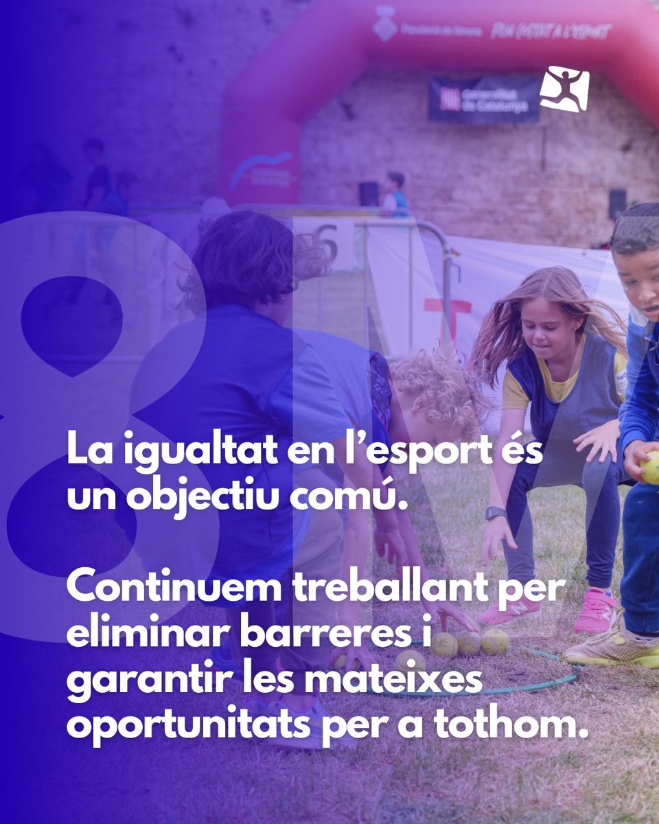 Analitzem dades per conèixer les desigualtats i reduir-les!
 
💚 Les activitats, formacions i el nostre dia a dia ens permeten implementar accions per avançar cap aquest objectiu. 

👟 L’esport és de tothom i per a tothom. Continuem fent passes endavant!
 
#8M #EsportiIgualtat