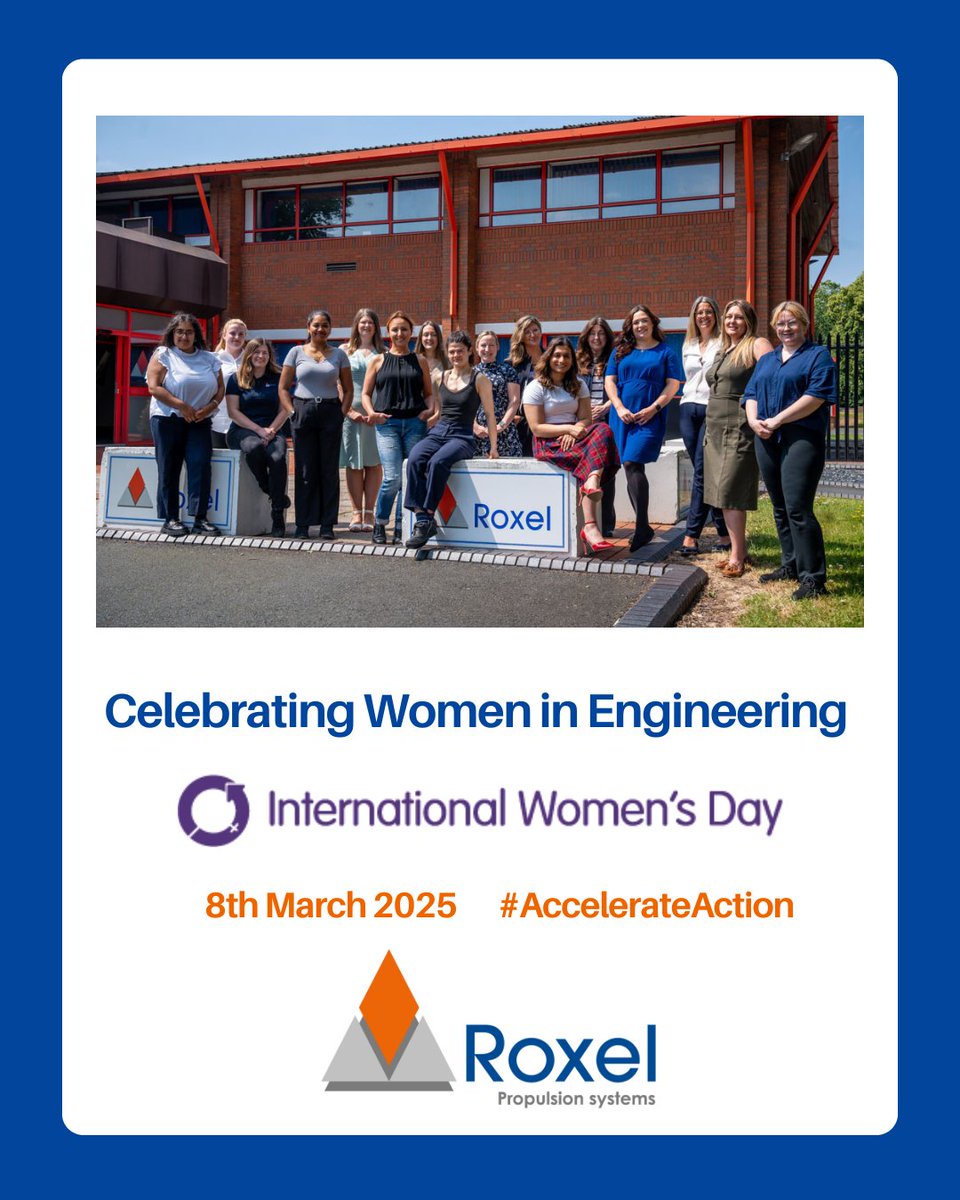 Roxel UK proudly supports #IWD2025, celebrating the incredible women in our business and their vital contributions.  

We’re committed to #AccelerateAction—breaking stereotypes, inspiring future female engineers, and showcasing STEM careers through real success stories.