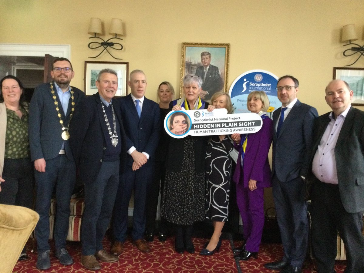Sarah McCormack (@sarahsoroptimis) on Twitter photo Mullingar Soroptimist launching their involvement in national project Hidden in Plain Sight creating awareness on human trafficking as celebrating IWD with Ministers <a href="/peterburkefg/">Peter Burke</a> <a href="/RobertTroyTD/">Robert Troy TD</a> <a href="/gardainfo/">Garda Info</a> <a href="/westmeathcoco/">Westmeath County Council</a> <a href="/AislingNolan_x/">Aisling Nolan</a> Mullingar Soroptimist launching their involvement in national project Hidden in Plain Sight creating awareness on human trafficking as celebrating IWD with Ministers <a href="/peterburkefg/">Peter Burke</a> <a href="/RobertTroyTD/">Robert Troy TD</a> <a href="/gardainfo/">Garda Info</a> <a href="/westmeathcoco/">Westmeath County Council</a> <a href="/AislingNolan_x/">Aisling Nolan</a>