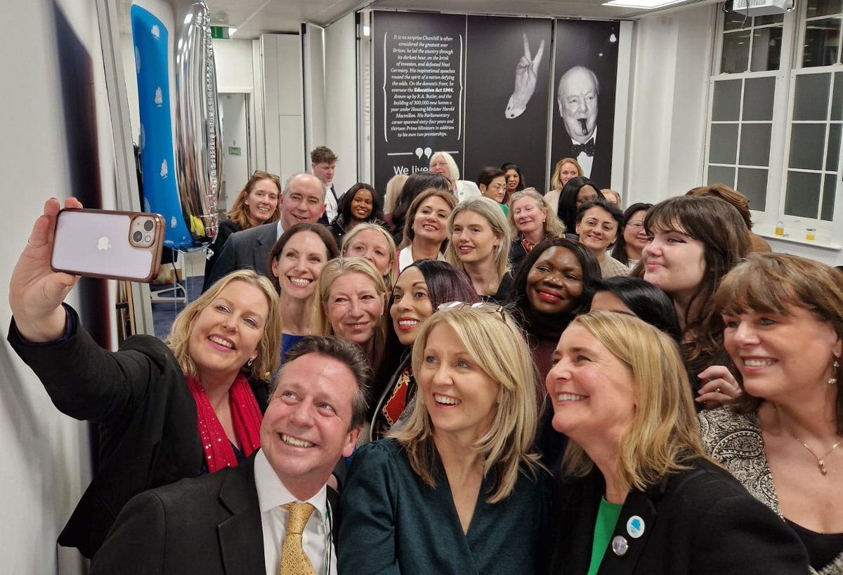 Happy International Women's Day.
It was great to join in celebrations earlier this week at CCHQ, to recognise the achievements of women in politics and beyond - and reflect on the progress still to come. #IWD2025