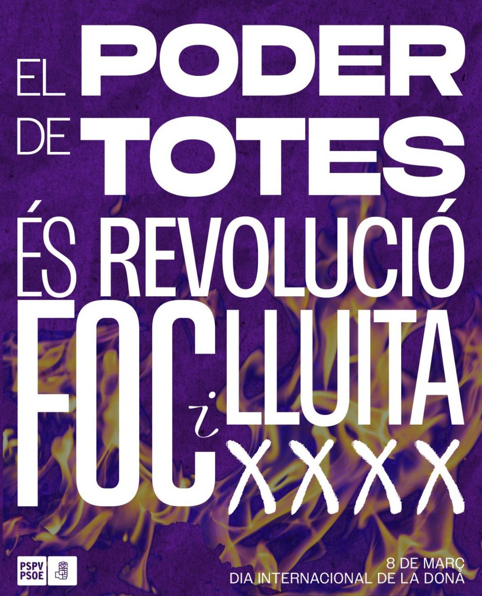 jordi_mayor's tweet photo. La lluita feminista és la lluita pels drets humans, per la igualtat i per la dignitat.
Lluny del feminisme es troba l’odi i la desigualtat.
#ElPoderDeTotes #8M https://t.co/Y0aijKxg0V