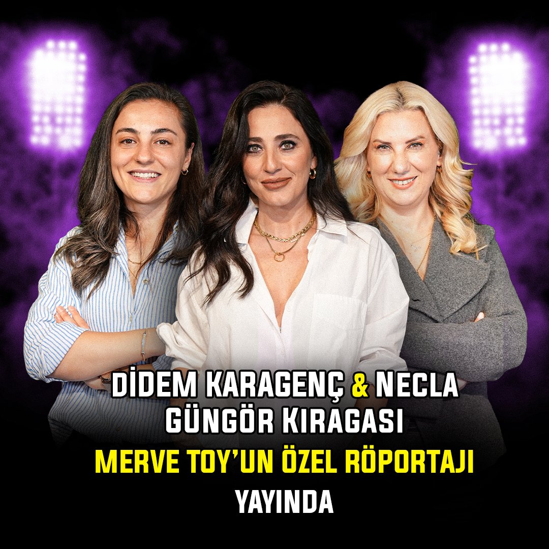 📢 Kadın A Milli Takım Teknik Direktörü Necla Güngör Kıragası ve Beşiktaş'ın kaptanı Didem Karagenç, Merve Toy ile Rafine Sohbet'te!

⚽️ Kadın futbolundaki yükseliş
🇹🇷 Milli Takım'ın hedefleri
🏆 Süper Lig şampiyonluk yarışı
🗨️ Kadınlara sorulmaması gereken sorular

🎥 Hemen