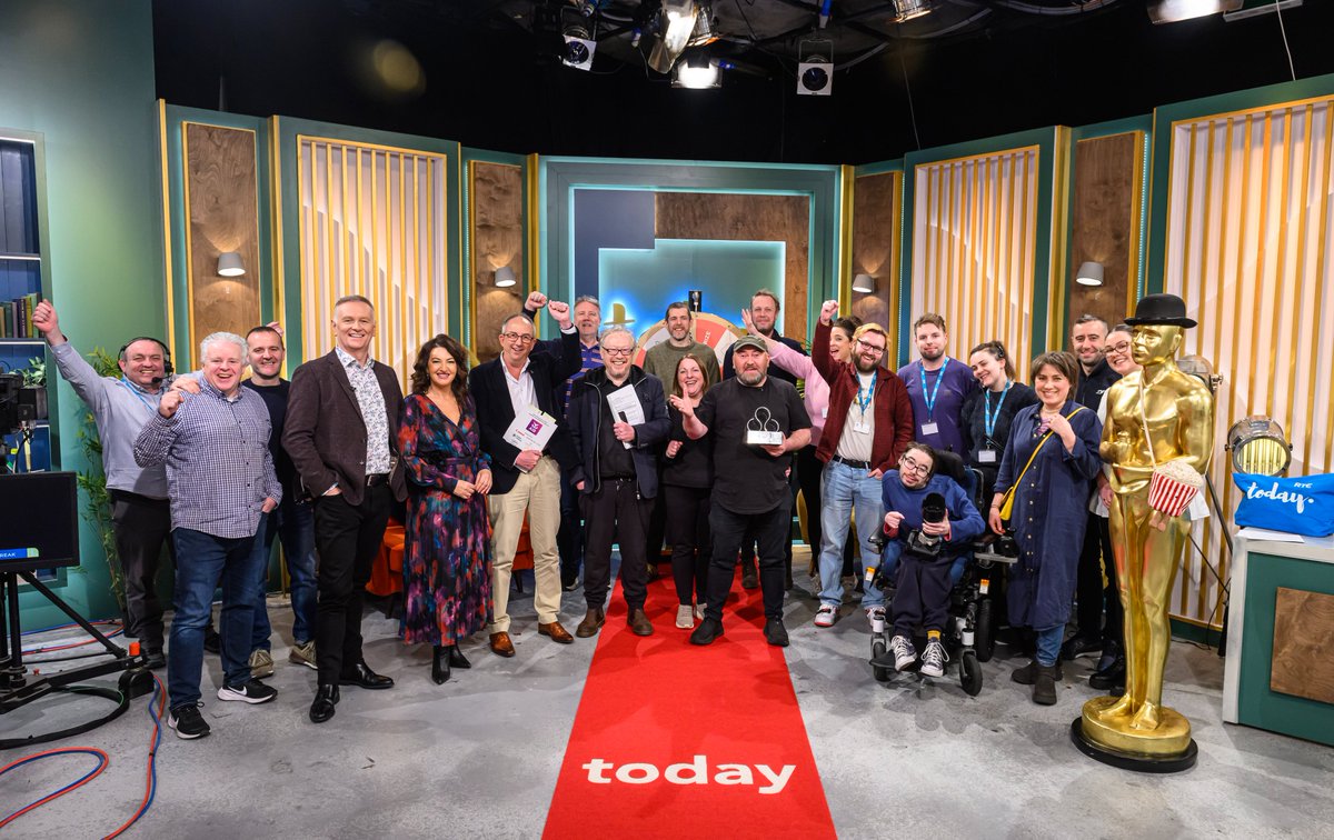 Post

The <a href="/RTEToday/">Today</a>  crew with <a href="/daithi_ose/">Dáithí Ó Sé.</a>  and @mauraderrane, Press Photographers Ireland CLG, AIB Photographer of the Year James Crombie, and President David Branigan in #Cork. <a href="/lensdan/">Dan Linehan</a> <a href="/AIBIreland/">AIB</a> <a href="/davidbranigan/">David Branigan</a> <a href="/INPHOjames/">James Crombie</a> 
<a href="/CrottyComms/">CrottyCommunications</a>  <a href="/PressPhoto_IRL/">Press Photographers Ireland CLG</a> <a href="/jerrykennelly/">Jerry Kennelly</a>