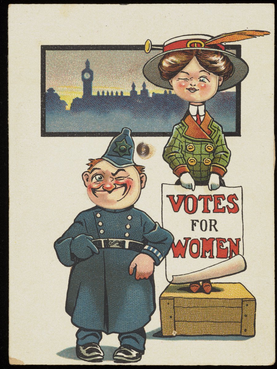 In celebration of #InternationalWomensDay our latest blog welcomes new collections to our Women’s Suffrage Movement Archives.

These objects reveal how humour was used to create an approachable image of the suffrage campaign. Blog linked below: 

ow.ly/I9KB50VbTqx