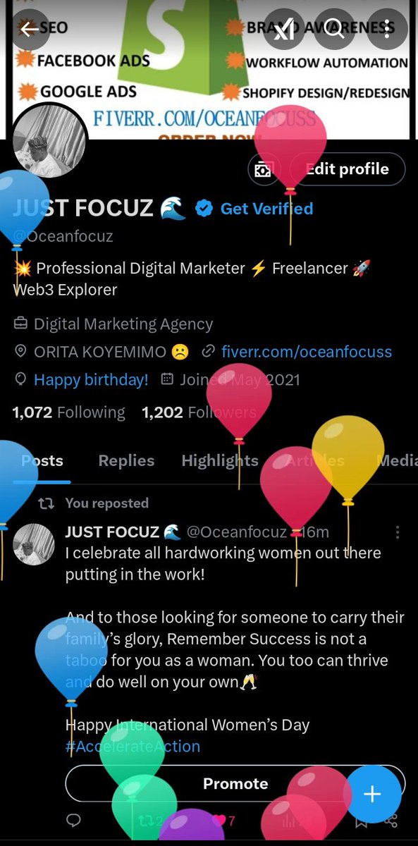 Oceanfocuz's tweet image. Another year in this country... in this economy. 😅

Happy Birthday, Adewale! 🎉
If this crosses your timeline, say a prayer for me. 🙏