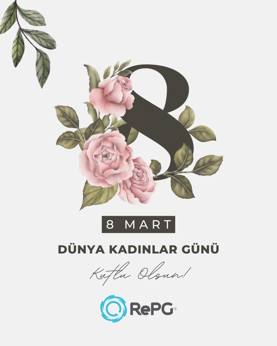 Varlığı ile ilham veren tüm kadınların 8 Mart Dünya Kadınlar günü kutlu olsun!
Wishing a happy March 8th International Women's Day to all women who inspire with their presence.

#8MartDünyaKadınlarGünü #RePG #YenilenebilirEnerji  #KarbonEmisyonu #düşükatıkısı #atıkısıgerikazanım