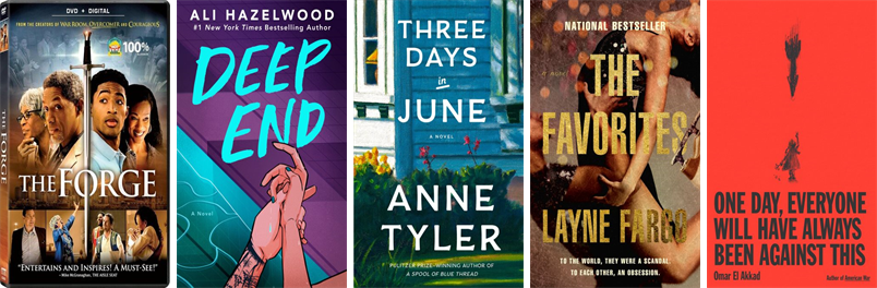 This week the Lynnfield Public Library has 47 new books and four new movies.  New items include The Forge. wowbrary.org/nu.aspx?p=6462…