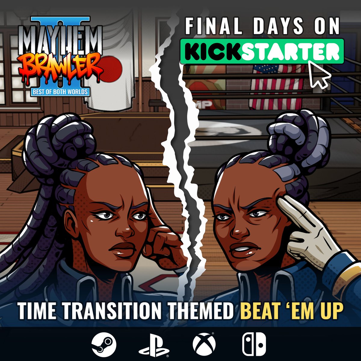 Hero Concept (@heroconcept) on Twitter photo ๐ธ Happy International Women's Day to all the amazing women across every timeline!
Like Madison โMindbenderโ Roberts, you're making a difference in every era. ๐ชโจ
โณ Only 4 days left on our Mayhem Brawler II <a href="/Kickstarter/">Kickstarter</a> campaign!
๐ kickstarter.com/projects/herocโฆ ๐ธ Happy International Women's Day to all the amazing women across every timeline!
Like Madison โMindbenderโ Roberts, you're making a difference in every era. ๐ชโจ
โณ Only 4 days left on our Mayhem Brawler II <a href="/Kickstarter/">Kickstarter</a> campaign!
๐ kickstarter.com/projects/herocโฆ