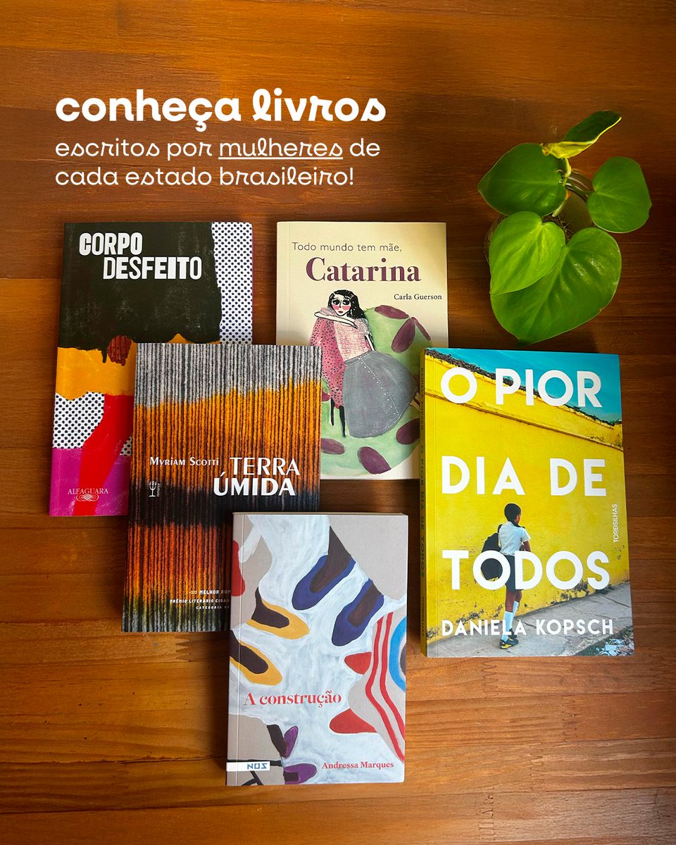 leituramista's tweet image. oi pessoal, vamos conhecer autoras de cada estado?
segue o fio 🧶