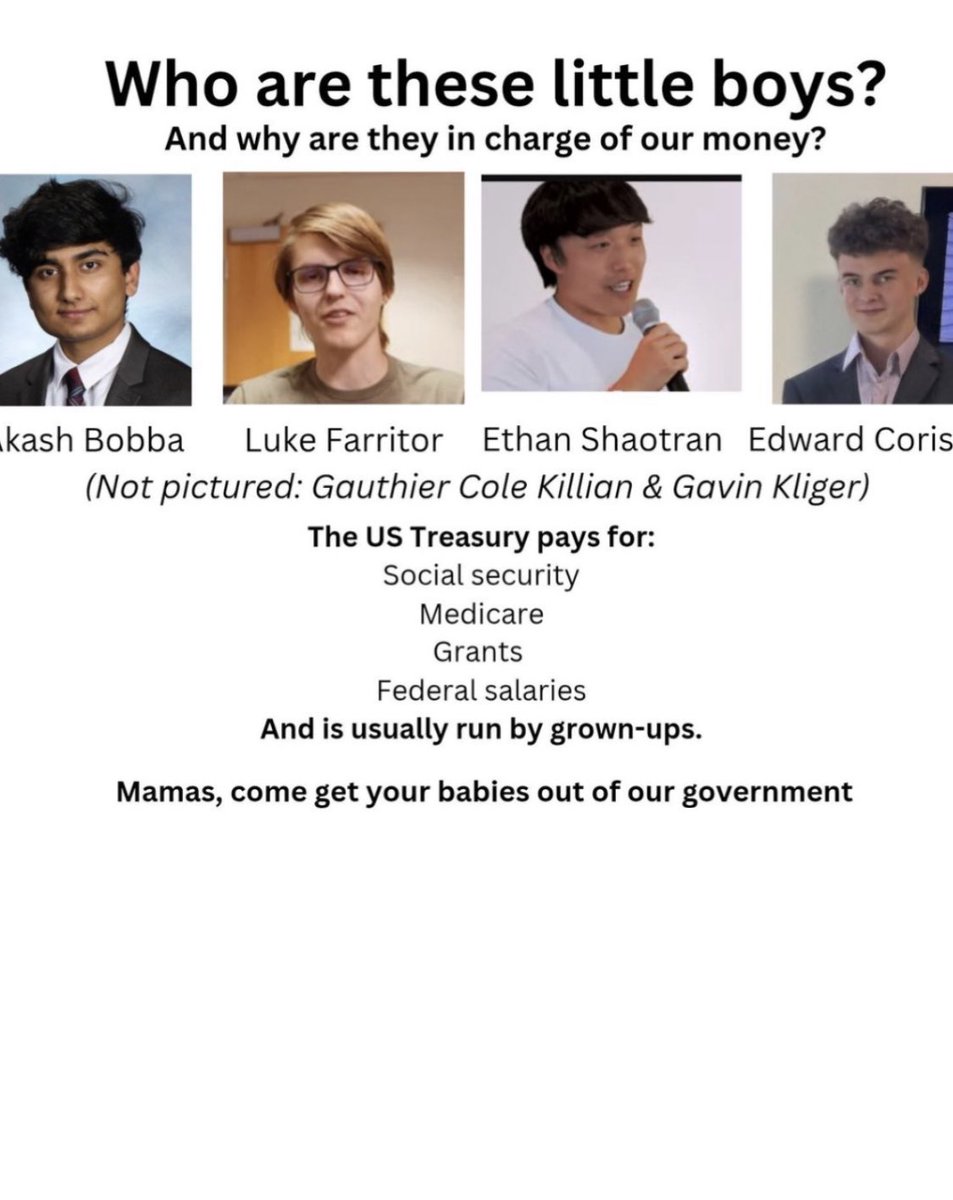 National Weather Service loses 10% of Alaska staff, hampering forecasting around the world.

Elon Musk’s little boys not only fired critical workers—they screwed up paperwork—causing chaos at the Weather Service's in Alaska.

Why are these boys allowed to harm our government?