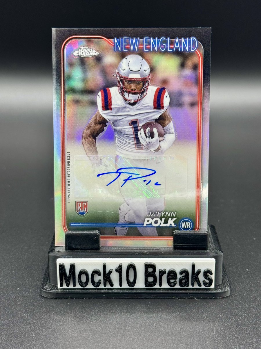 Mock10 Breaks (@mock10breaks) on Twitter photo We haven't done a GIVY in a bit... so, let's go.
🔥2024 Topps Chrome Rookie Auto Ja'Lynn Polk 🔥
To enter:
💥Follow <a href="/Mock10Breaks/">Mock10 Breaks</a>
💥Like & Repost this GIVY
💥Follow our fam over at <a href="/G2KSportMem/">G2KSports</a> for an additional ENTRY!
Follow the SQUAD!
💥<a href="/WillFF_/">WillFF</a>
💥<a href="/gallaway_adam/">adam gallaway</a> We haven't done a GIVY in a bit... so, let's go.
🔥2024 Topps Chrome Rookie Auto Ja'Lynn Polk 🔥
To enter:
💥Follow <a href="/Mock10Breaks/">Mock10 Breaks</a>
💥Like & Repost this GIVY
💥Follow our fam over at <a href="/G2KSportMem/">G2KSports</a> for an additional ENTRY!
Follow the SQUAD!
💥<a href="/WillFF_/">WillFF</a>
💥<a href="/gallaway_adam/">adam gallaway</a>