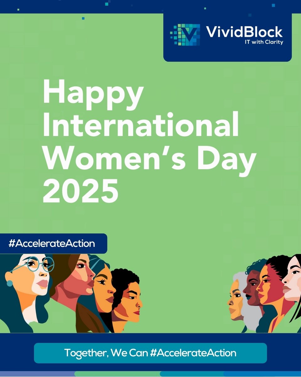 Happy International Women’s Day 2025!

Diversity drives innovation, &amp; empowering women accelerates change. Today, we celebrate women's contributions &amp; commit to creating a workplace where everyone can grow, lead &amp; thrive.

Every action counts - let’s push for progress. 
#IWD2025