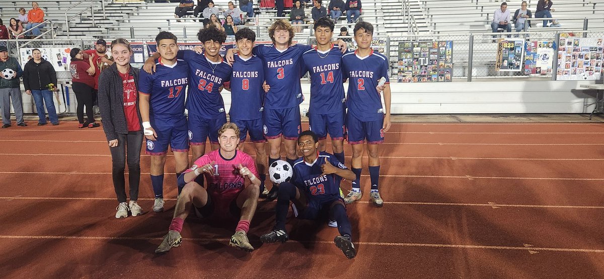 Senior Night class of 2025. Love these dudes! And Laurel!