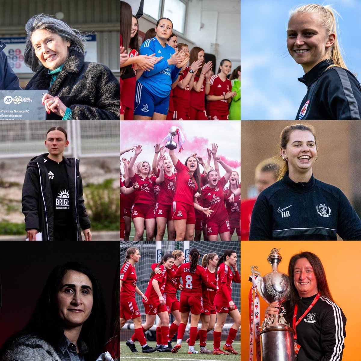 On #InternationalWomensDay, we would like to thank all of the women involved at Connah’s Quay Nomads for their hard work and dedication👏

You are all simply fantastic🫶

#OneClub